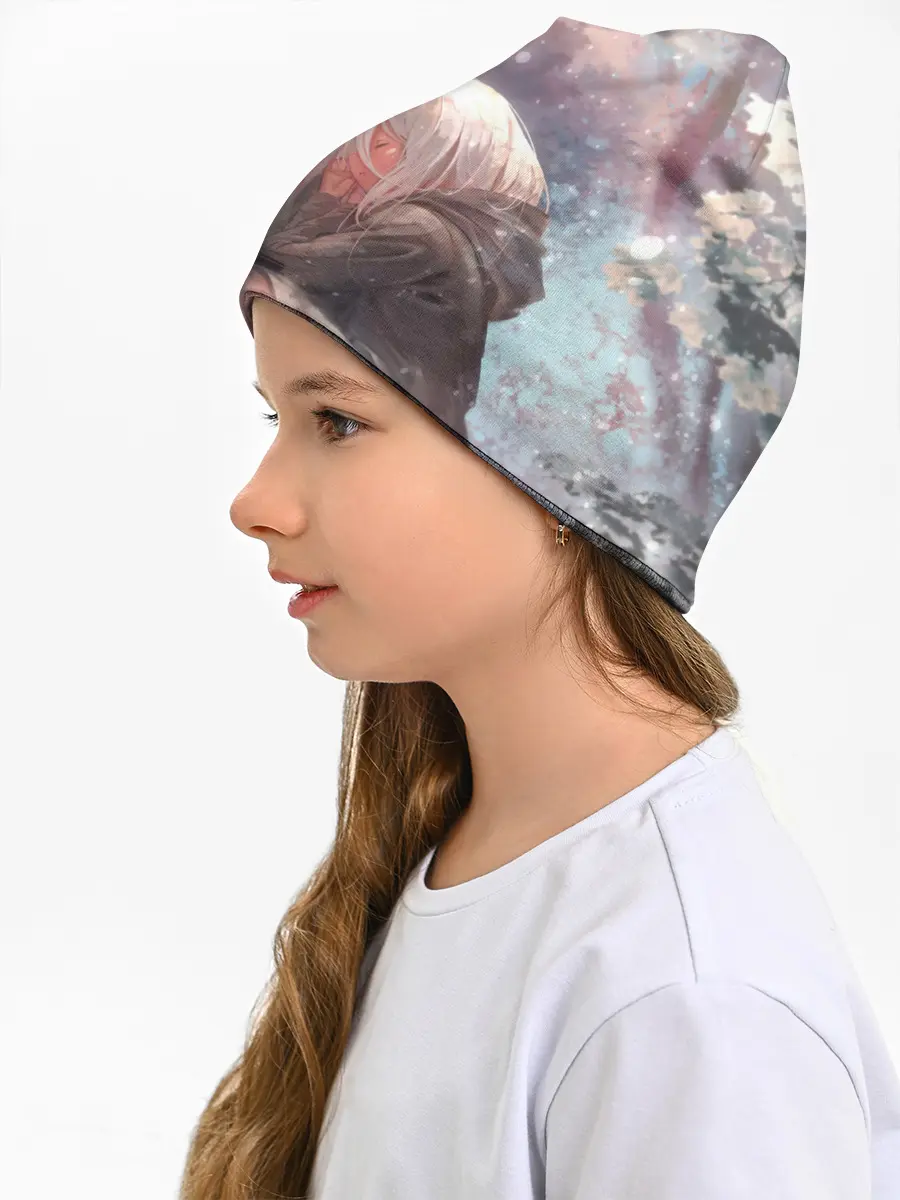 Детская шапка / Ноль два и Хиро вместе