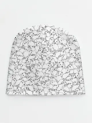 Детская шапка / Белые мыши