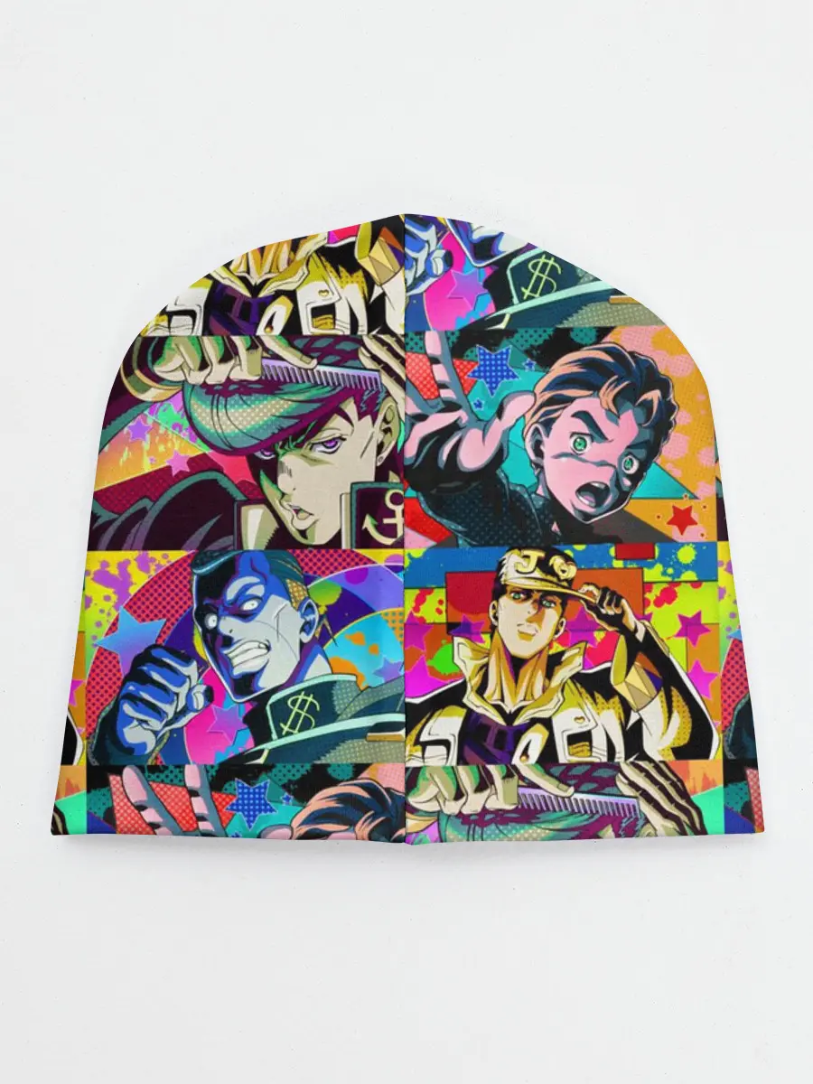 Детская шапка / Джоджо паттерн комикс