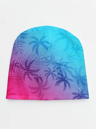 Детская шапка / НЕОНОВЫЕ ПАЛЬМЫ / NEON