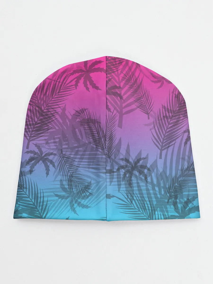 Детская шапка / РЕТРО ПАЛЬМЫ