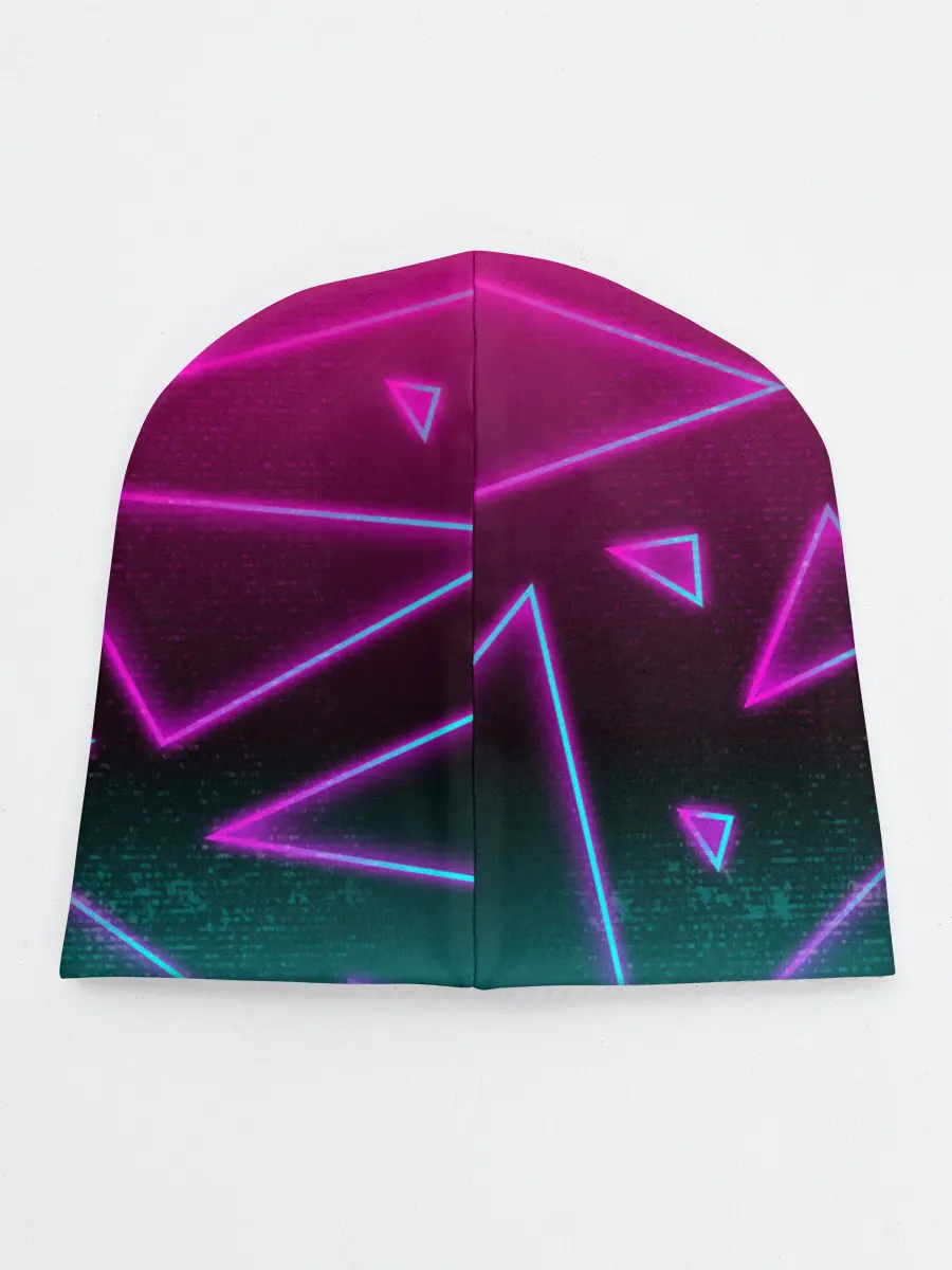 Детская шапка / RETRO CYBER BEAR NEON