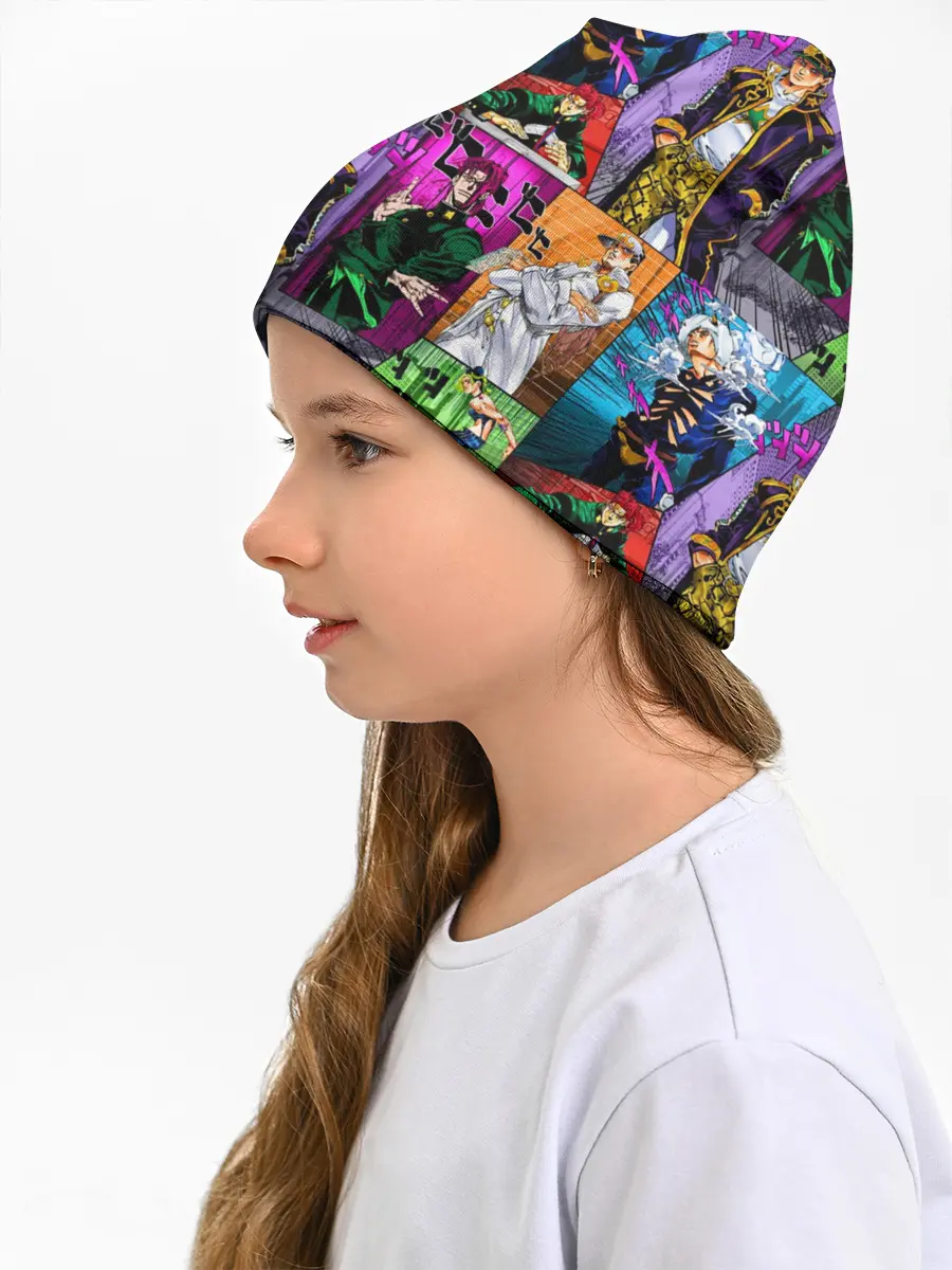 Детская шапка / Паттерн джоджо кира спидвагон