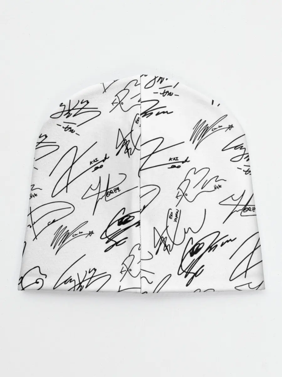Детская шапка / EXO BAND АВТОГРАФЫ