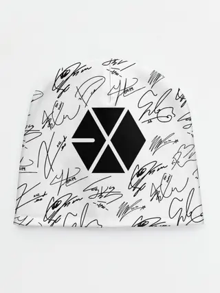 Детская шапка / EXO BAND АВТОГРАФЫ