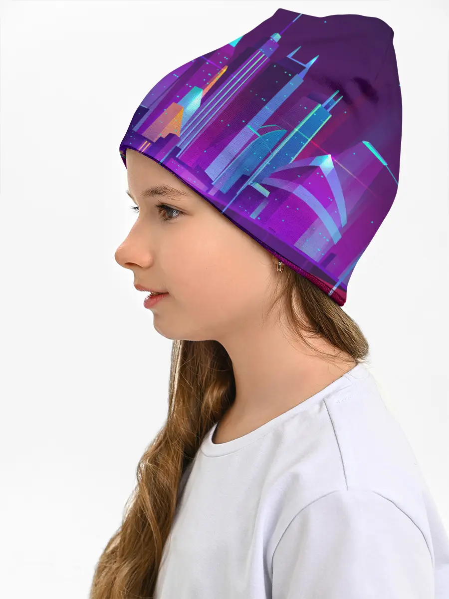 Детская шапка / НЕОНОВЫЙ ГОРОД