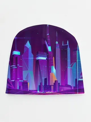 Детская шапка / НЕОНОВЫЙ ГОРОД