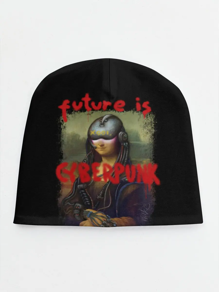 Детская шапка / Cyberpunk Mona Lisa
