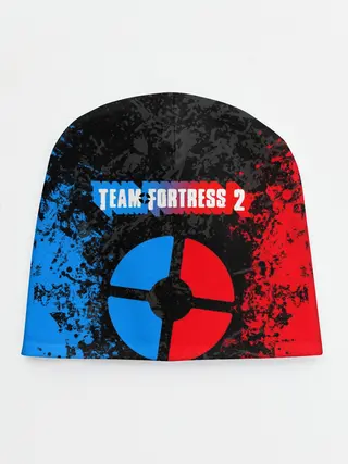 Детская шапка / TEAM FORTRESS 2 RED VS BLUE