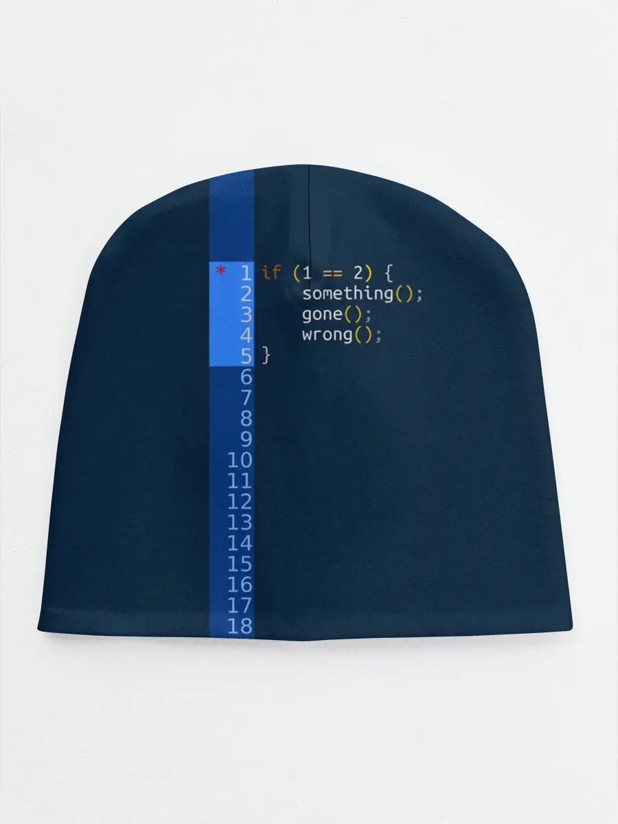 Детская шапка / if 1 == 2