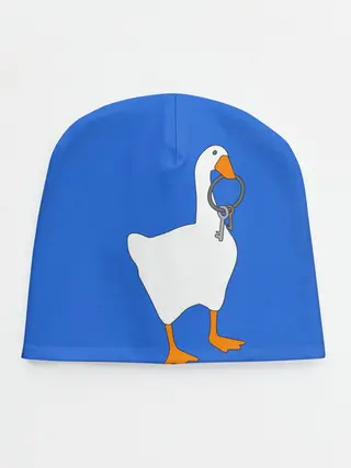 Детская шапка / Untitled Goose Game