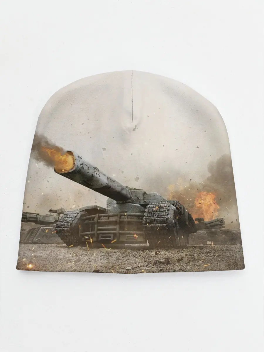 Детская шапка / Танки