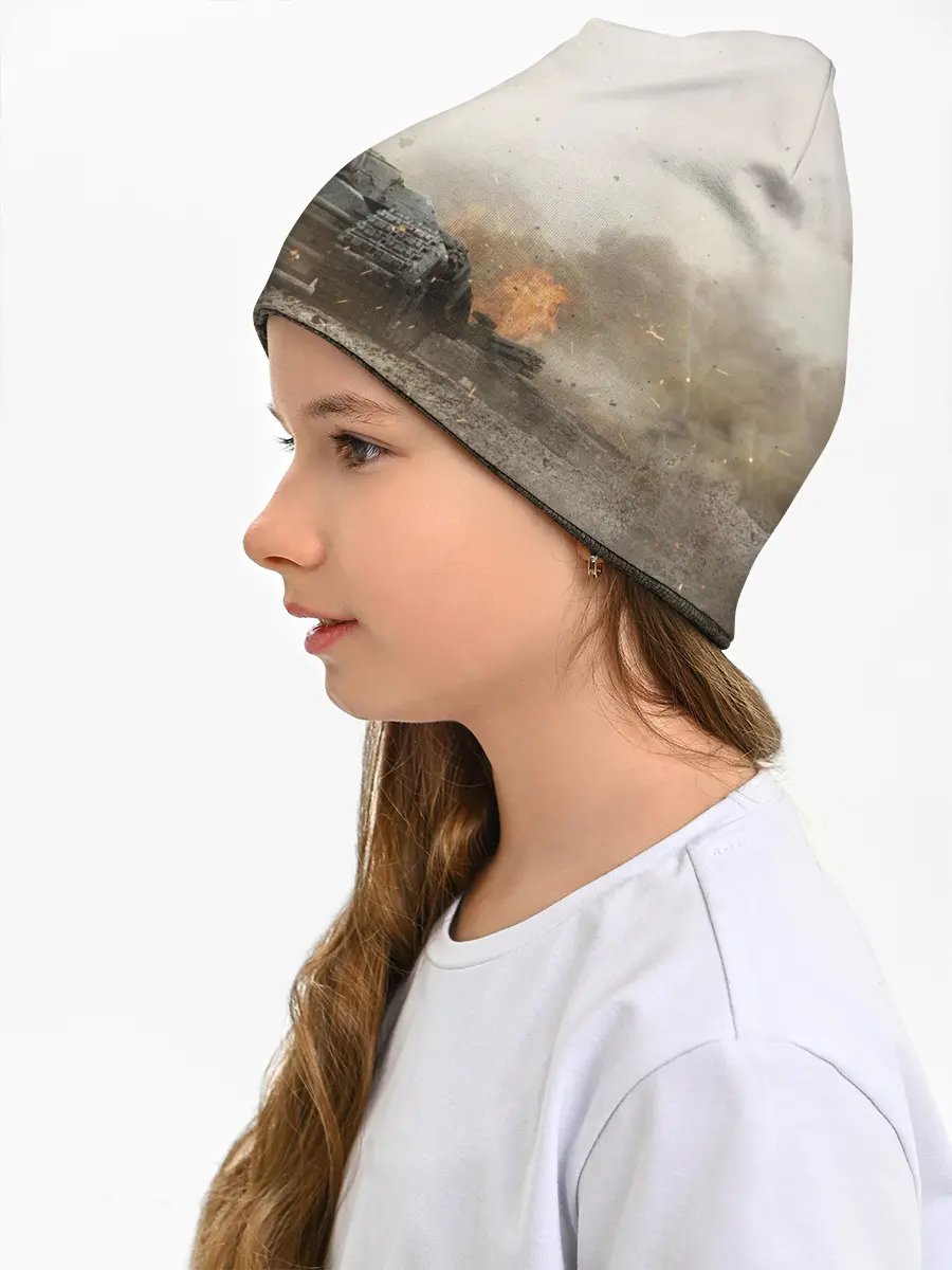 Детская шапка / Танки