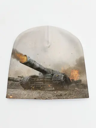 Детская шапка / Танки