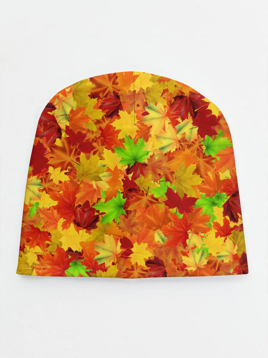 Детская шапка / Кленовые листья