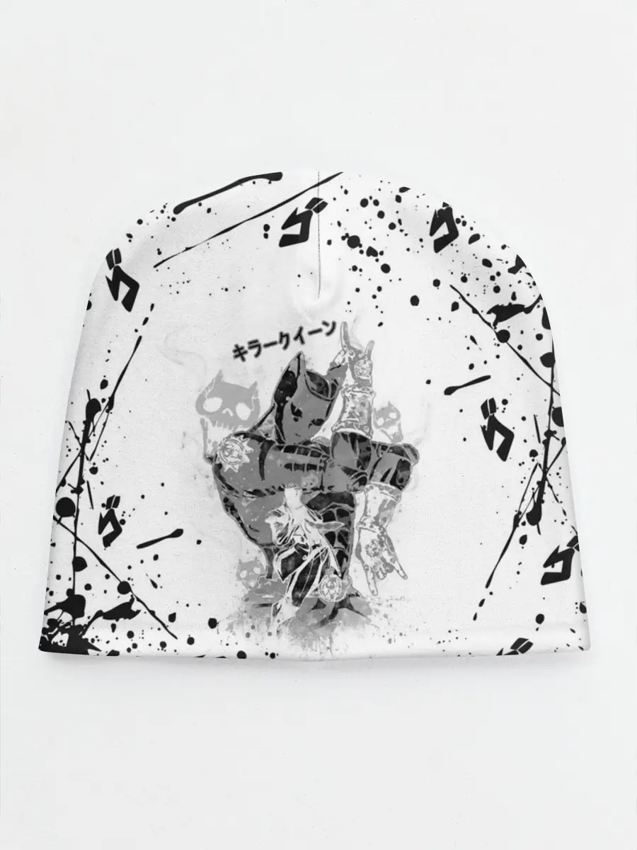 Детская шапка / KILLER QUEEN черные брызги