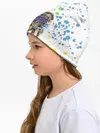 Детская шапка / Jojo зеленые пятна