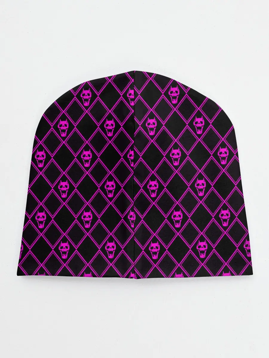 Детская шапка / KILLER QUEEN фиолетовый узор