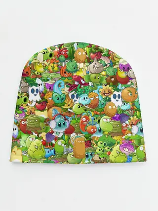 Детская шапка / PLANTS VS ZOMBIES