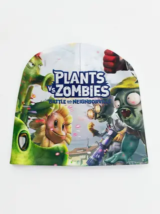 Детская шапка / Plants vs Zombies.