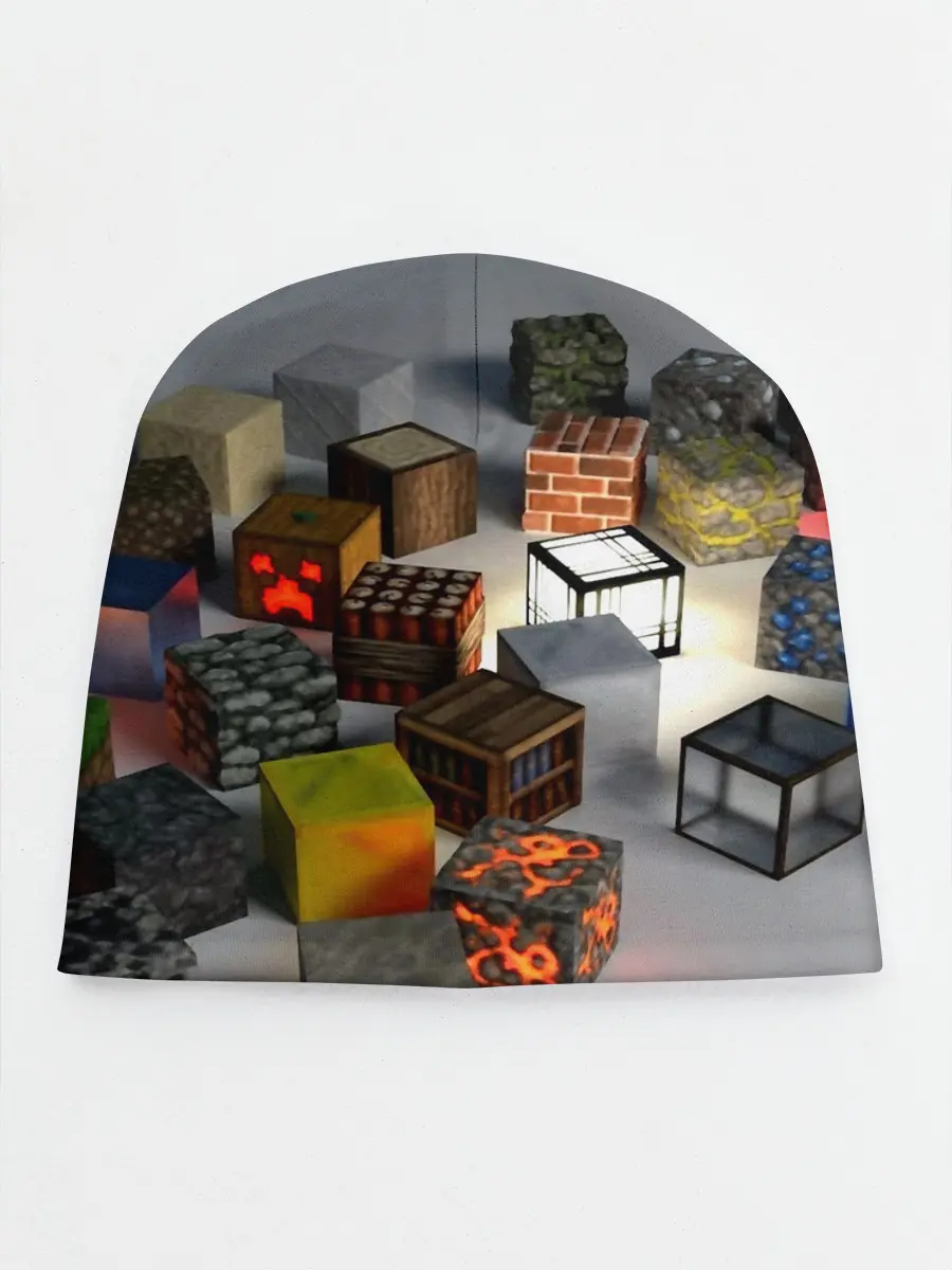 Детская шапка / MINECRAFT BLOX
