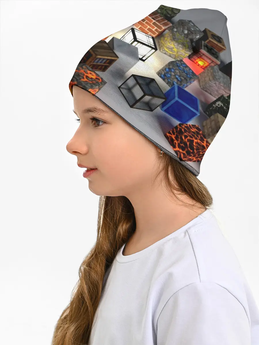 Детская шапка / MINECRAFT BLOX