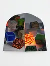 Детская шапка / MINECRAFT BLOX