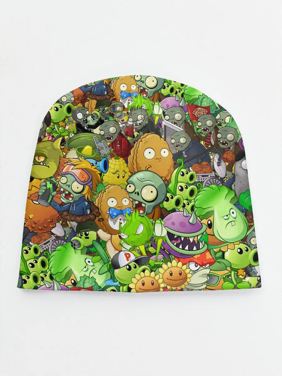 Детская шапка / PLANTS VS ZOMBIES