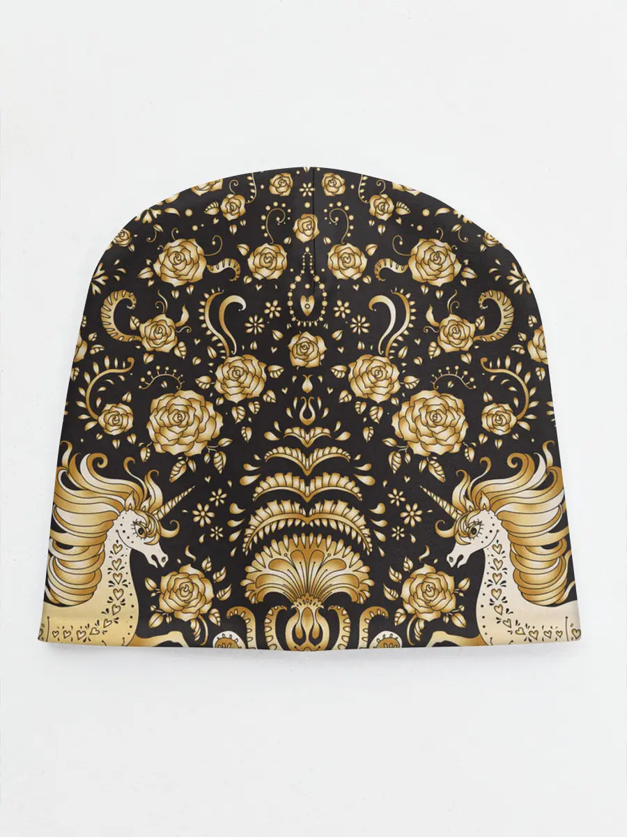 Детская шапка / Gold & Black