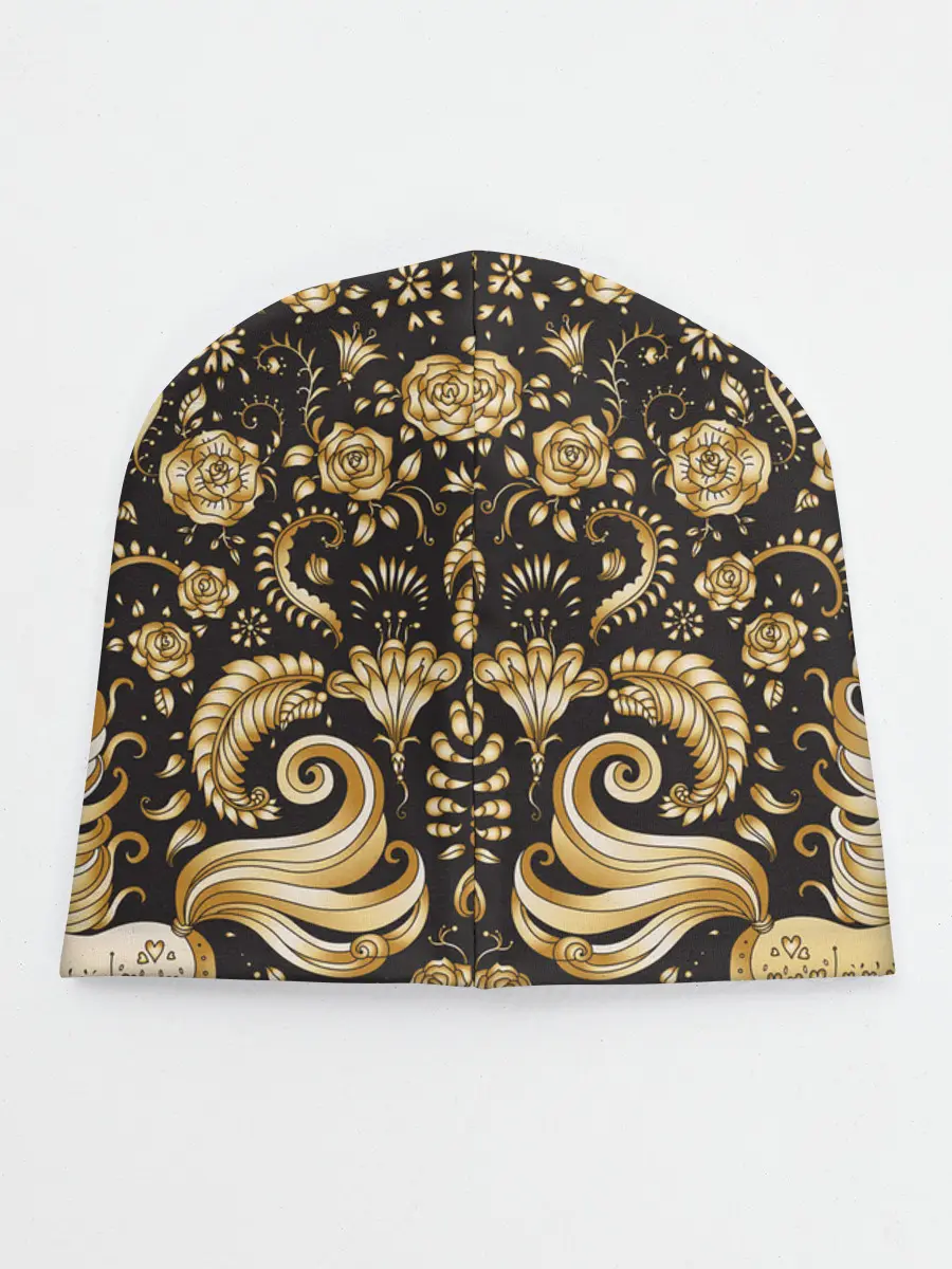 Детская шапка / Gold & Black