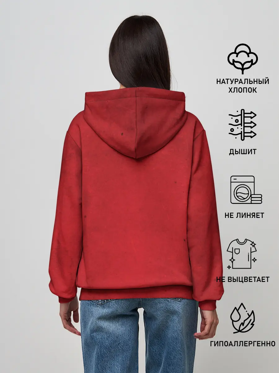 Женское худи / Red Evil Smile