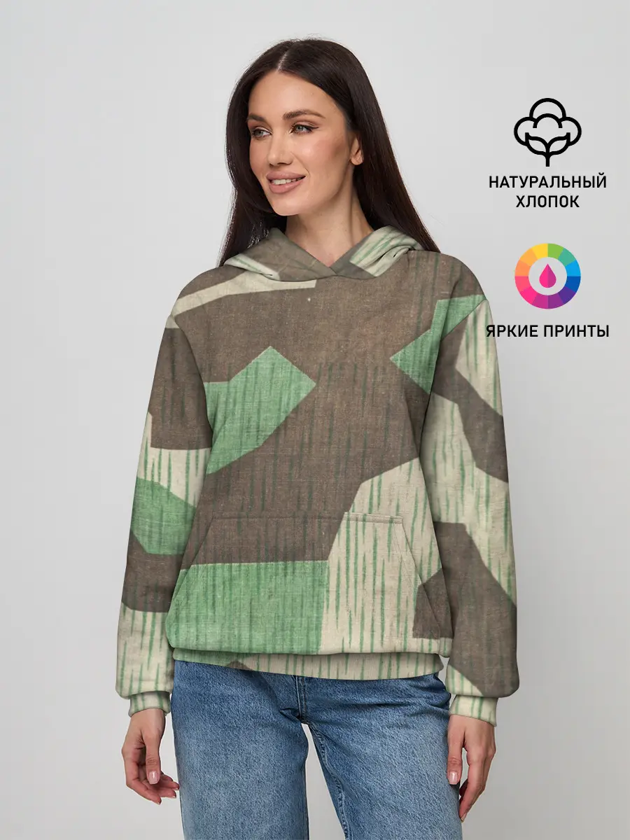 Женское худи / Splittertarnmuster