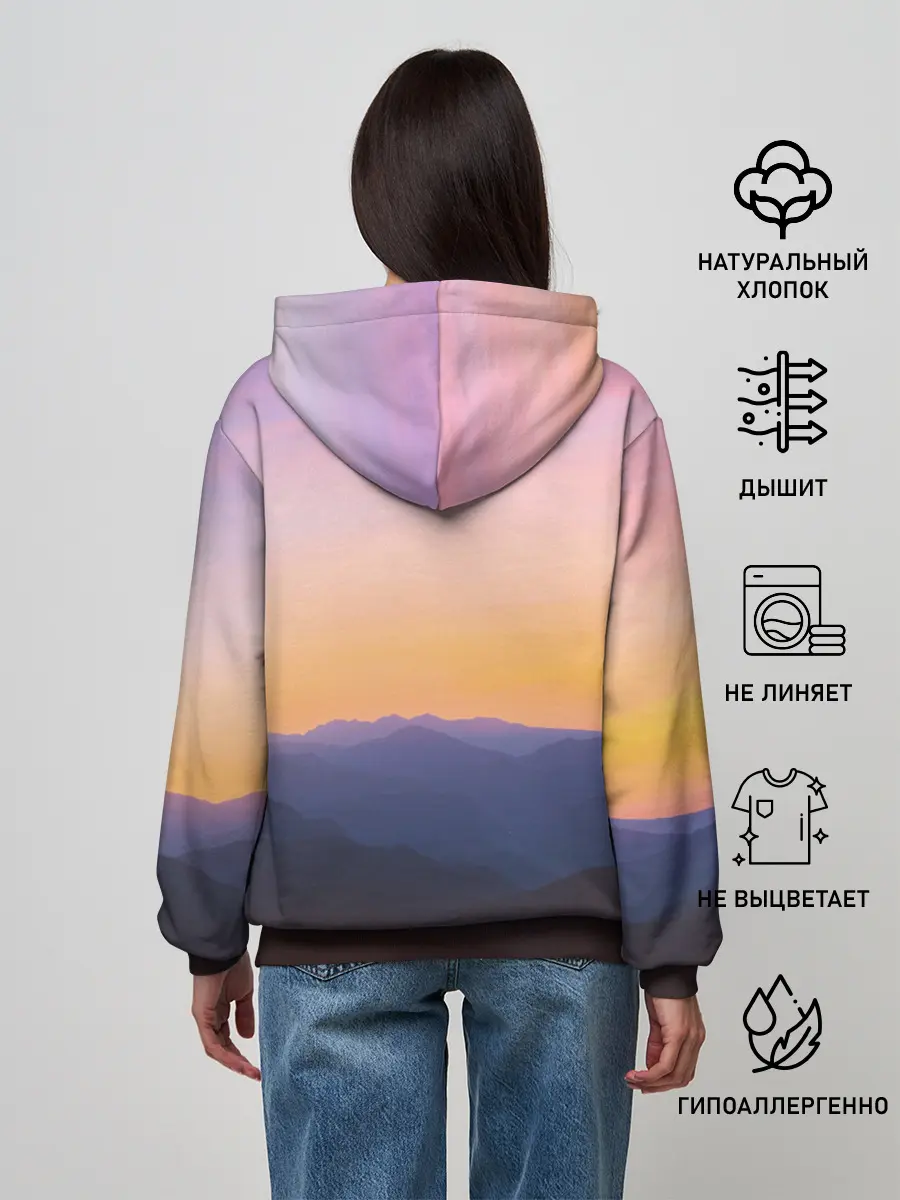 Женское худи / Я В МОМЕНТЕ | MOMENTUS