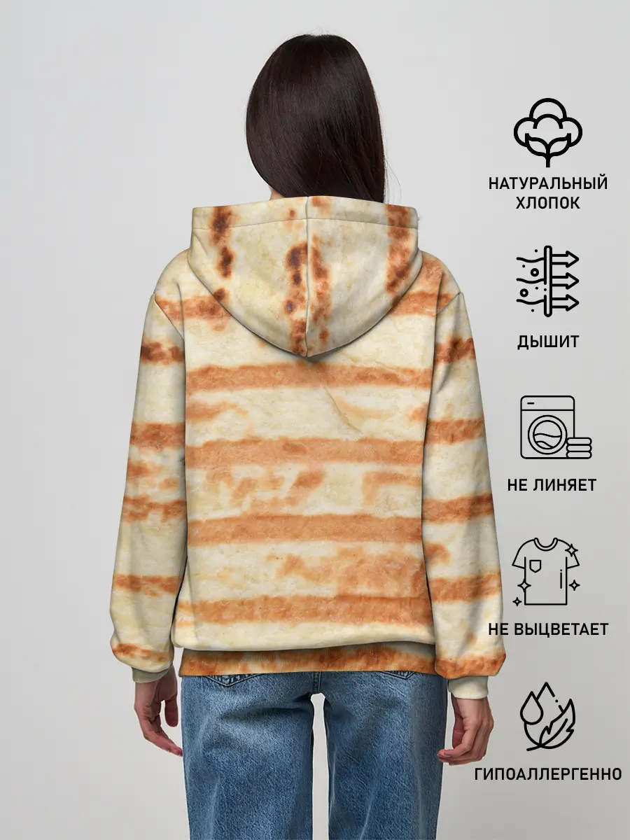 Женское худи / ЛАВАШ | ТОНКИЙ ПЛОСКИЙ ХЛЕБ