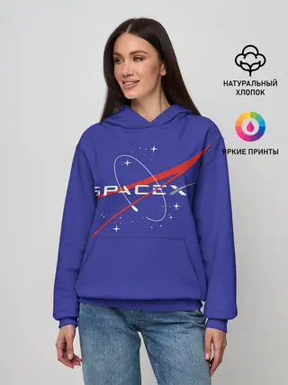 Женское худи / Space X