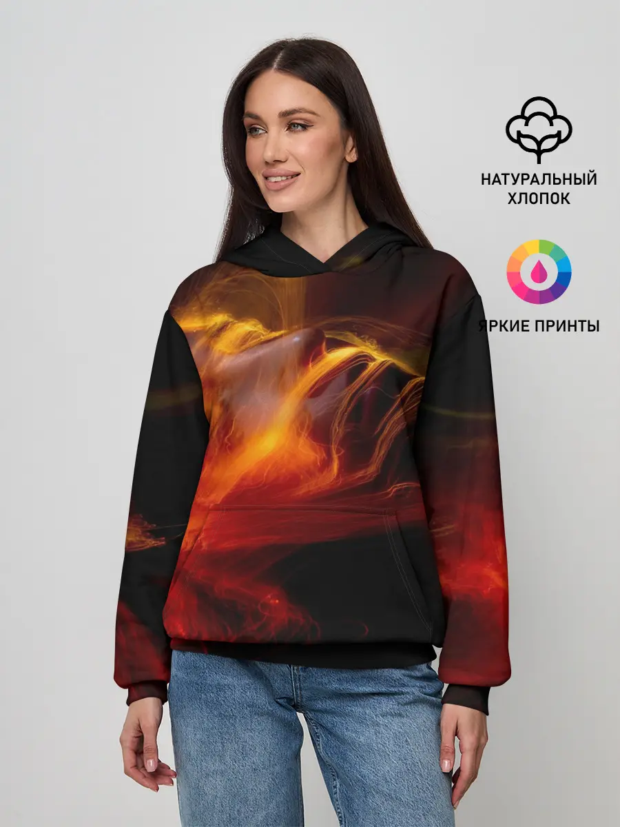Женское худи / Fire Girl