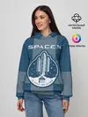 Женское худи / Space X