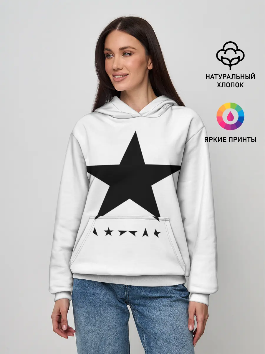 Женское худи / Blackstar - David Bowie