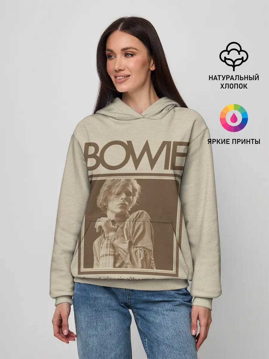 Женское худи / Im Only Dancing - David Bowie