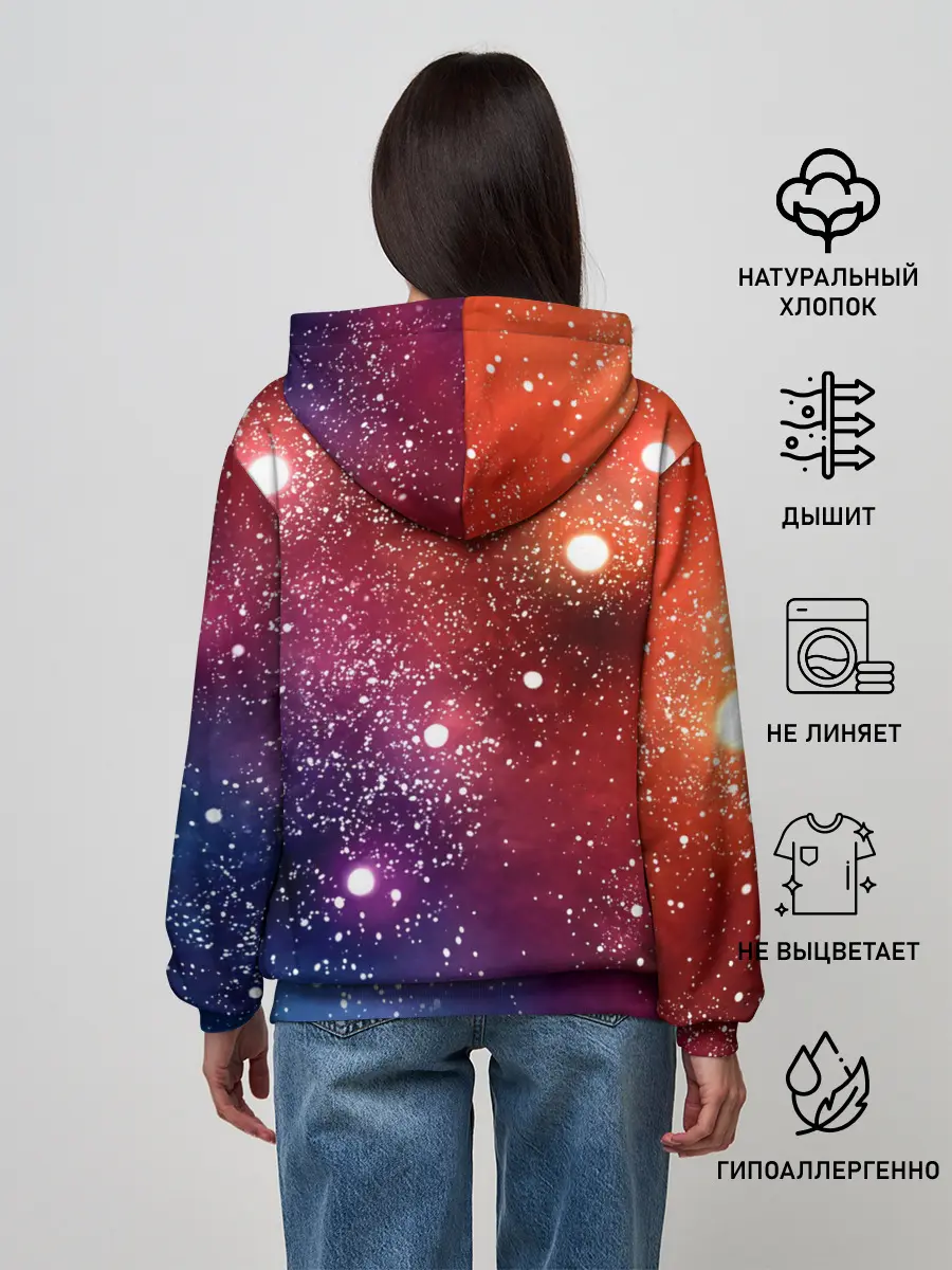 Женское худи / Space X