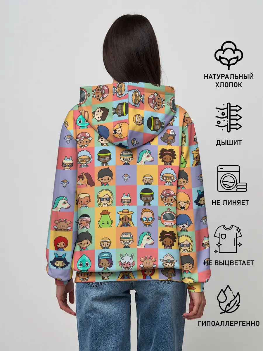 Женское худи / Toca Life Worl