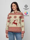 Женское худи / Олени