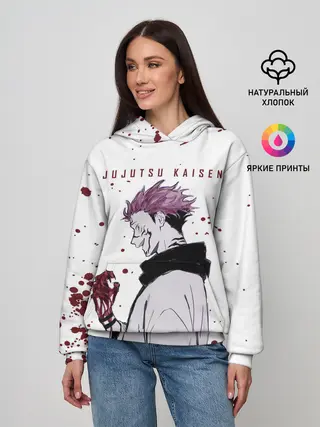 Женское худи / Ryomen Sukuna Jujutsu Kaisen