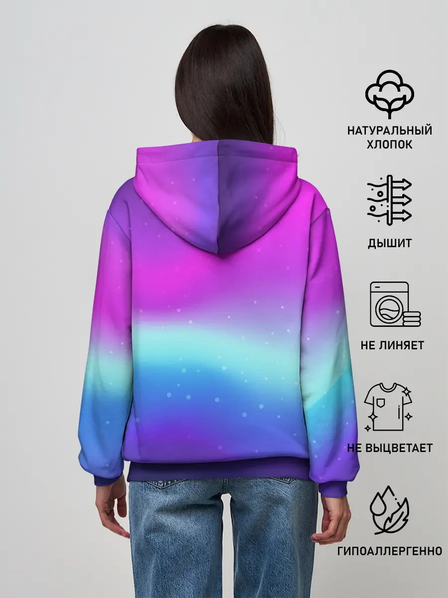 Женское худи / MARSHMELLO | МАРШМЕЛЛОУ