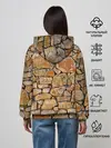 Женское худи / Каменная стена
