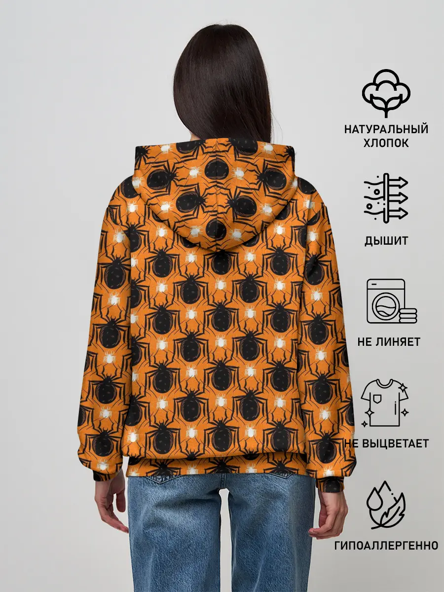 Женское худи / Пауки