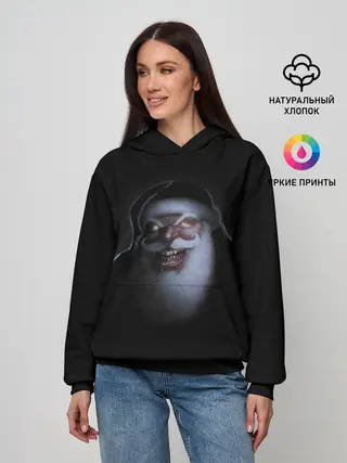 Женское худи / Свирепый кровожадный Санта
