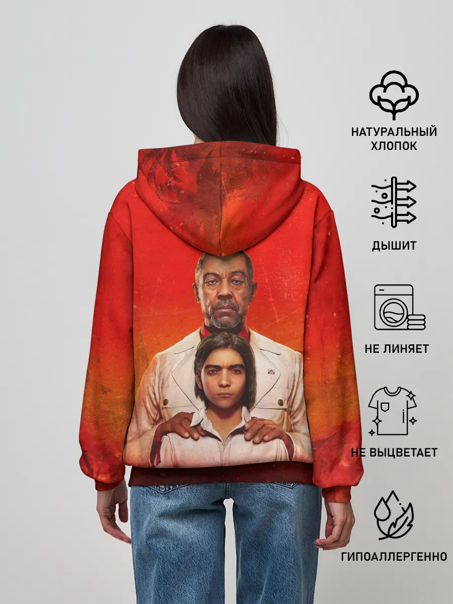 Женское худи / Антон и Диего Кастильо FC6