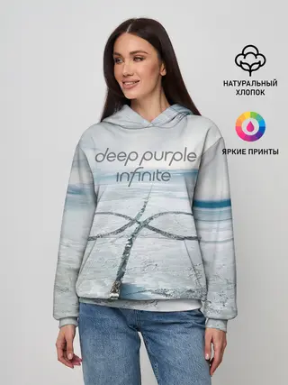 Женское худи / Infinite - Deep Purple