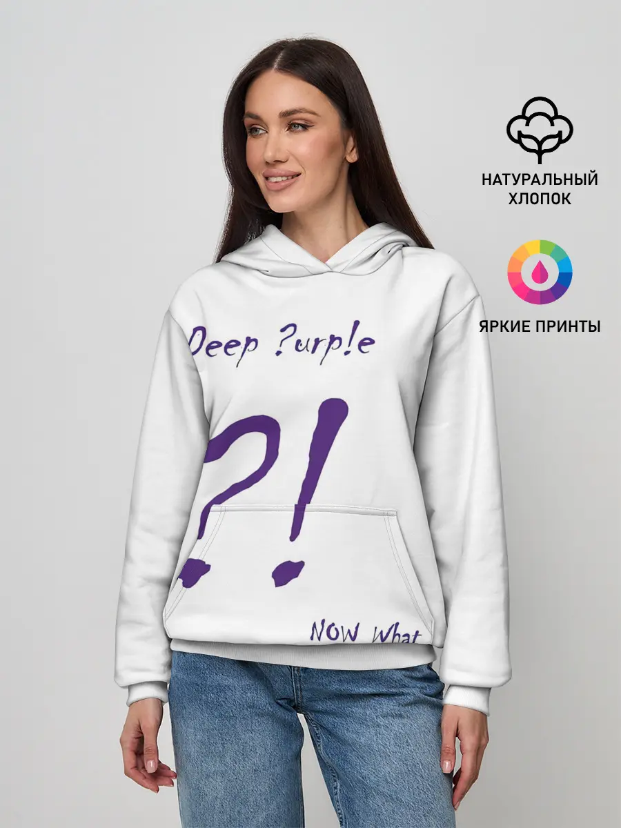 Женское худи / Now What?! Deep Purple
